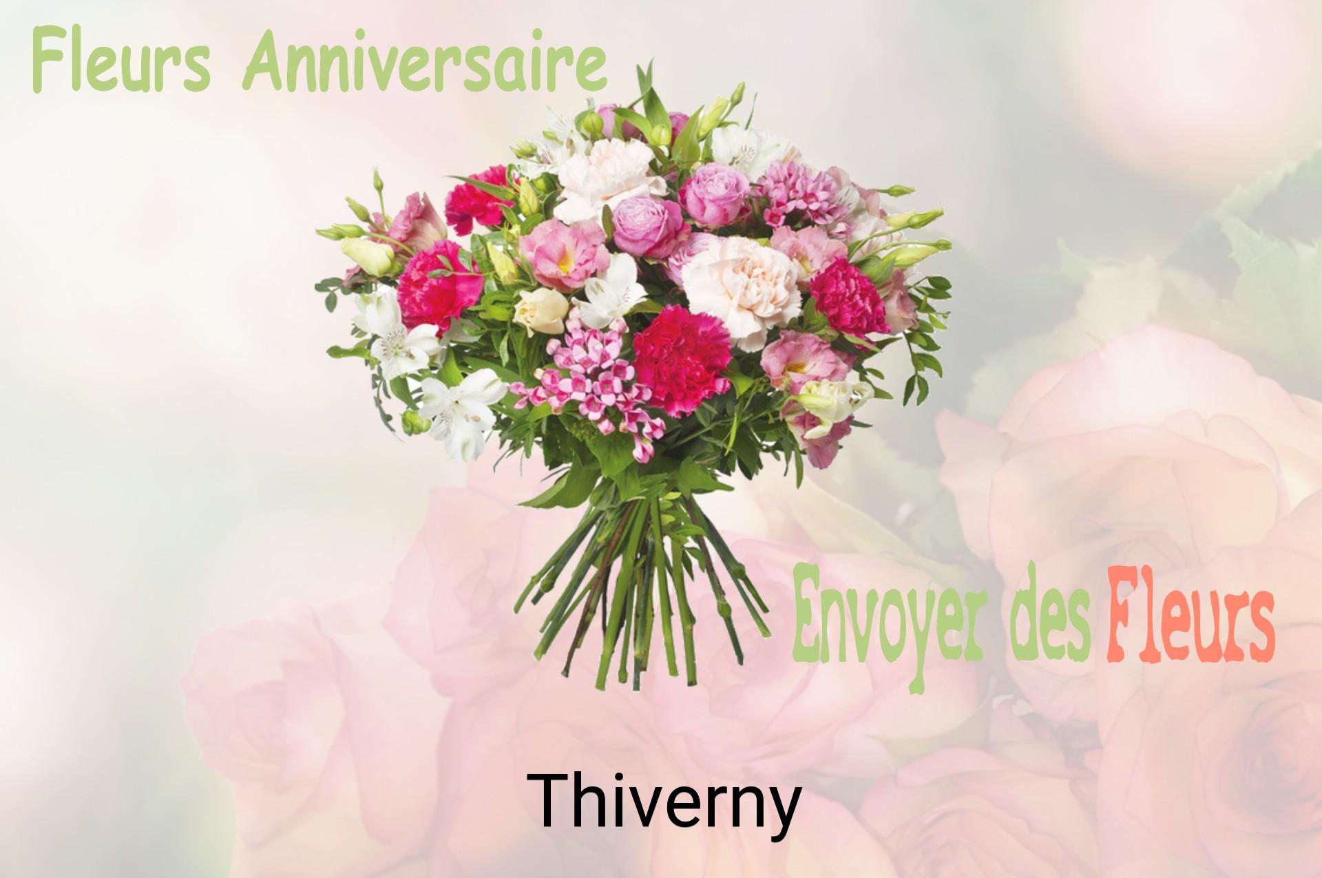 Bouquet de fleurs d’anniversaire livré à Thiverny