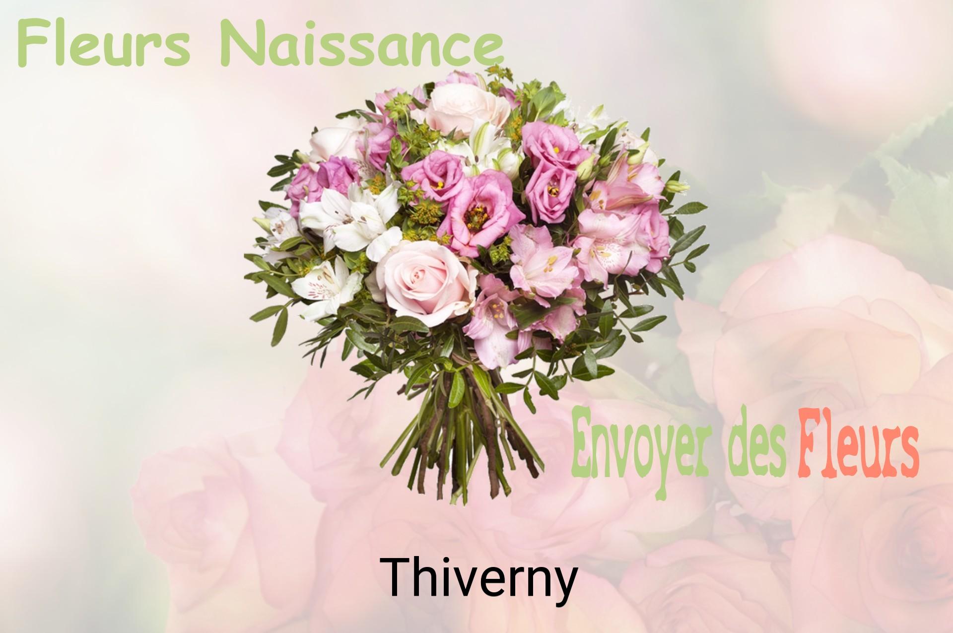 Bouquet de fleurs de naissance livré à Thiverny